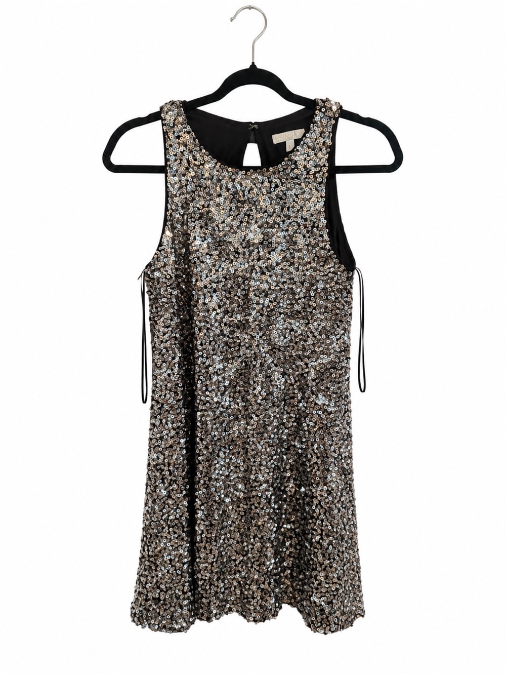 GB girls Silver Sequin Mini Dress